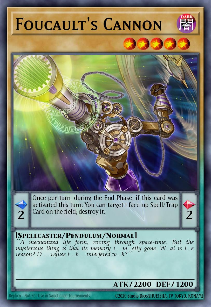 Card Image: Foucault's Cannon