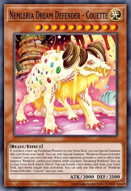 Card Image: Nemleria Dream Defender - Couette