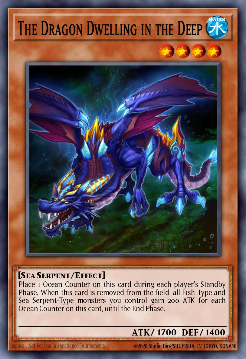 Card Image: The Dragon Dwelling in the Deep