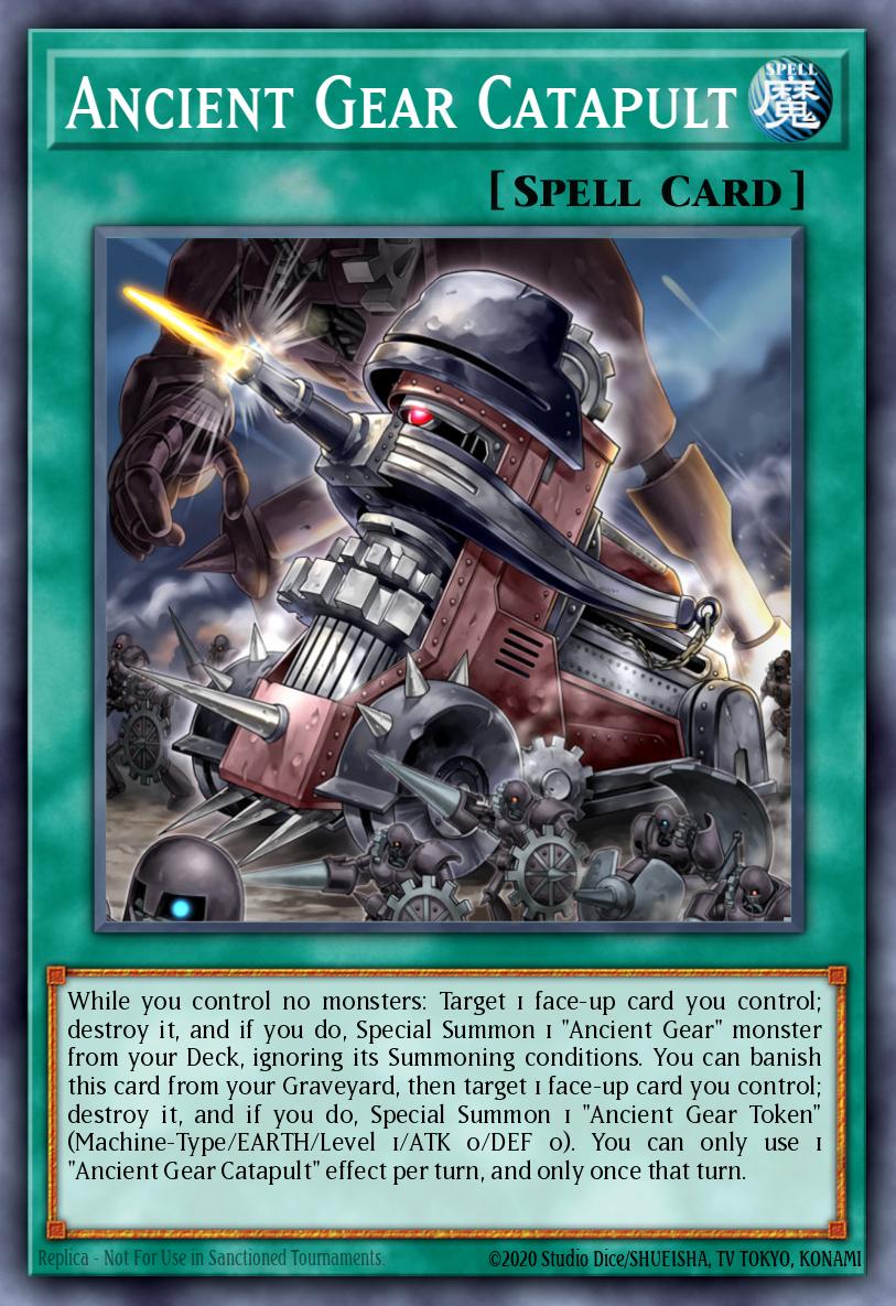 Card Image: Ancient Gear Catapult