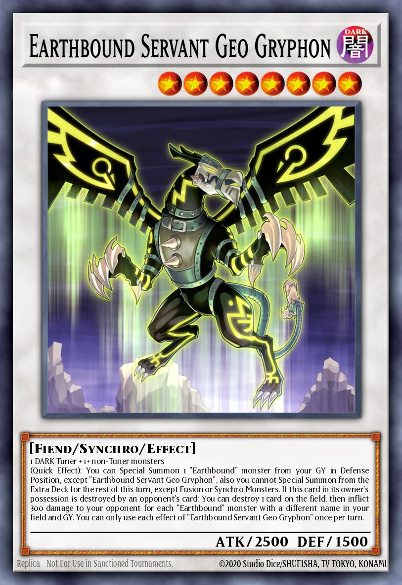 Card Image: Earthbound Servant Geo Gryphon