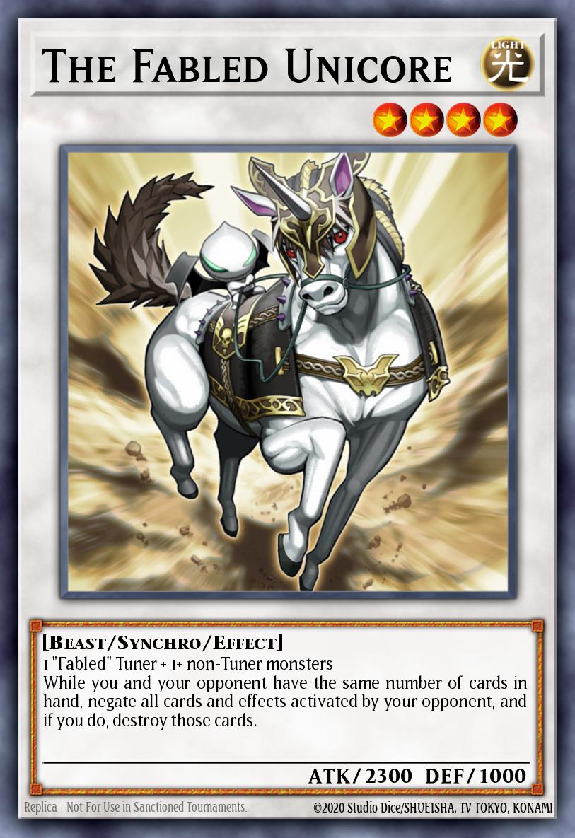 Card Image: The Fabled Unicore