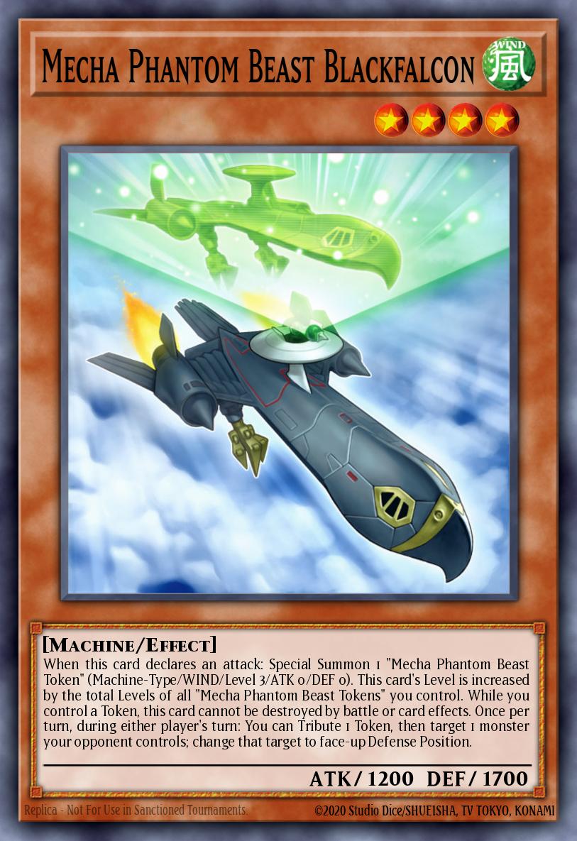 Card Image: Mecha Phantom Beast Blackfalcon