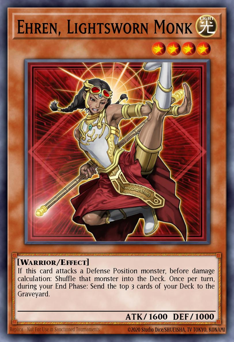 Card Image: Ehren, Lightsworn Monk