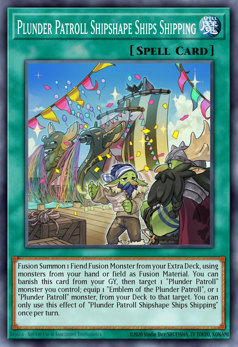 Card Image: Plunder Patroll Shipshape Ships Shipping