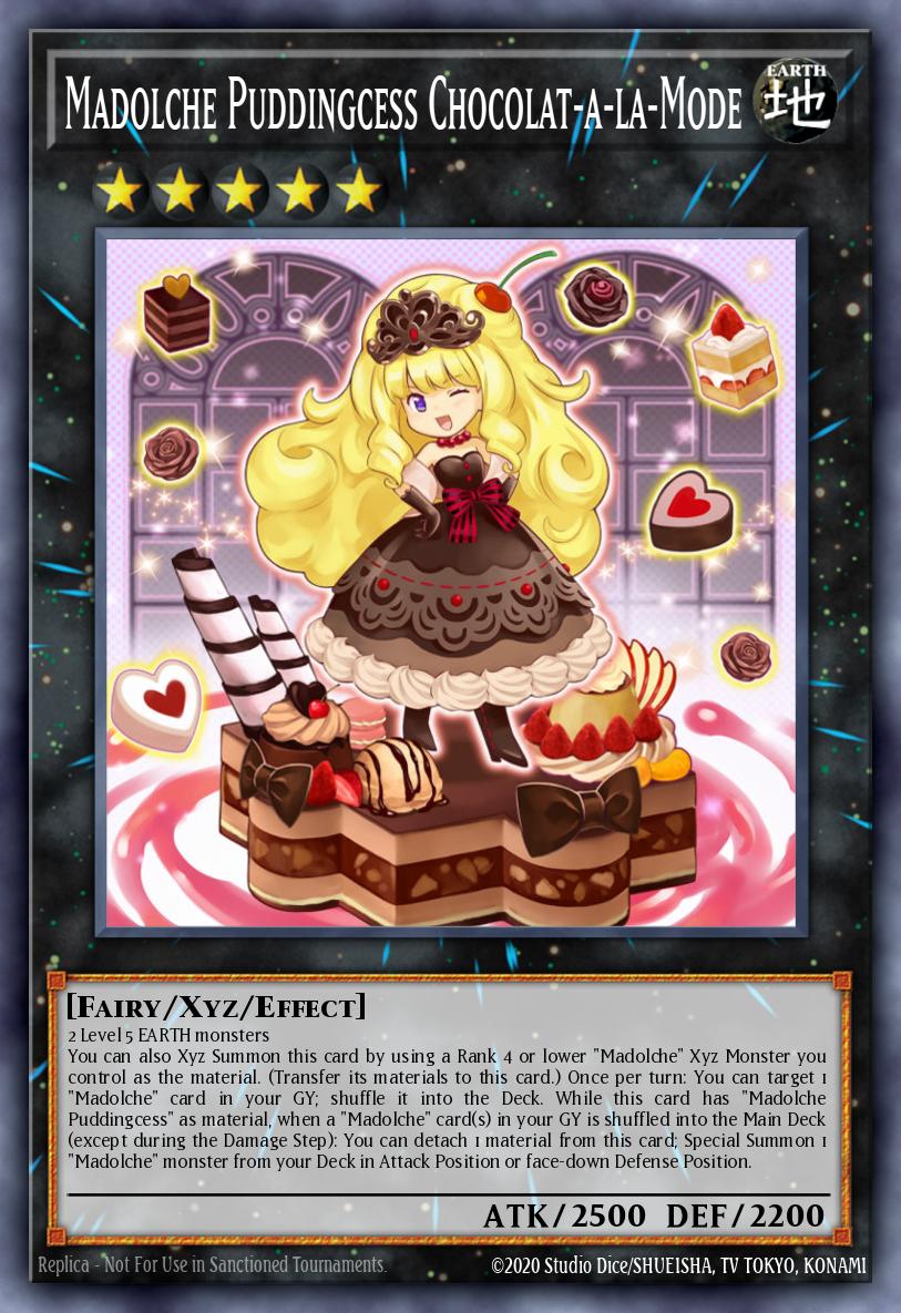 Card Image: Madolche Puddingcess Chocolat-a-la-Mode