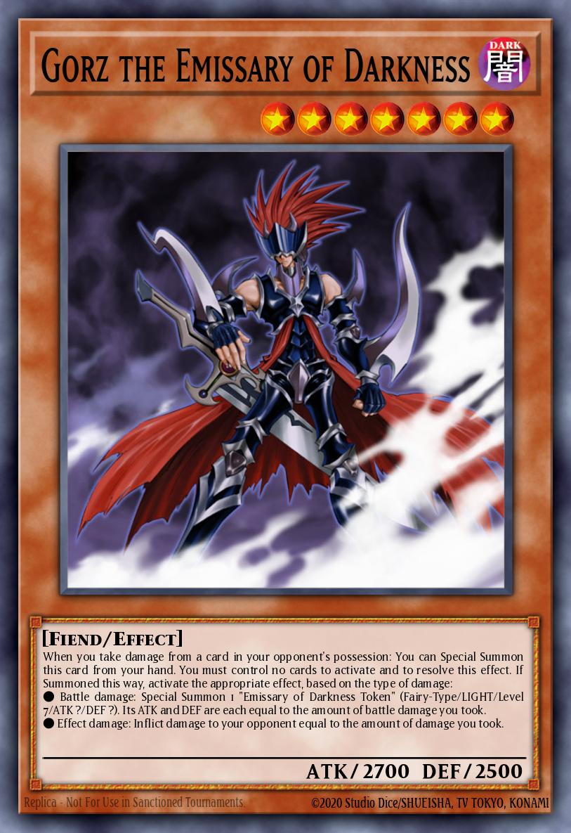 Card Image: Gorz the Emissary of Darkness