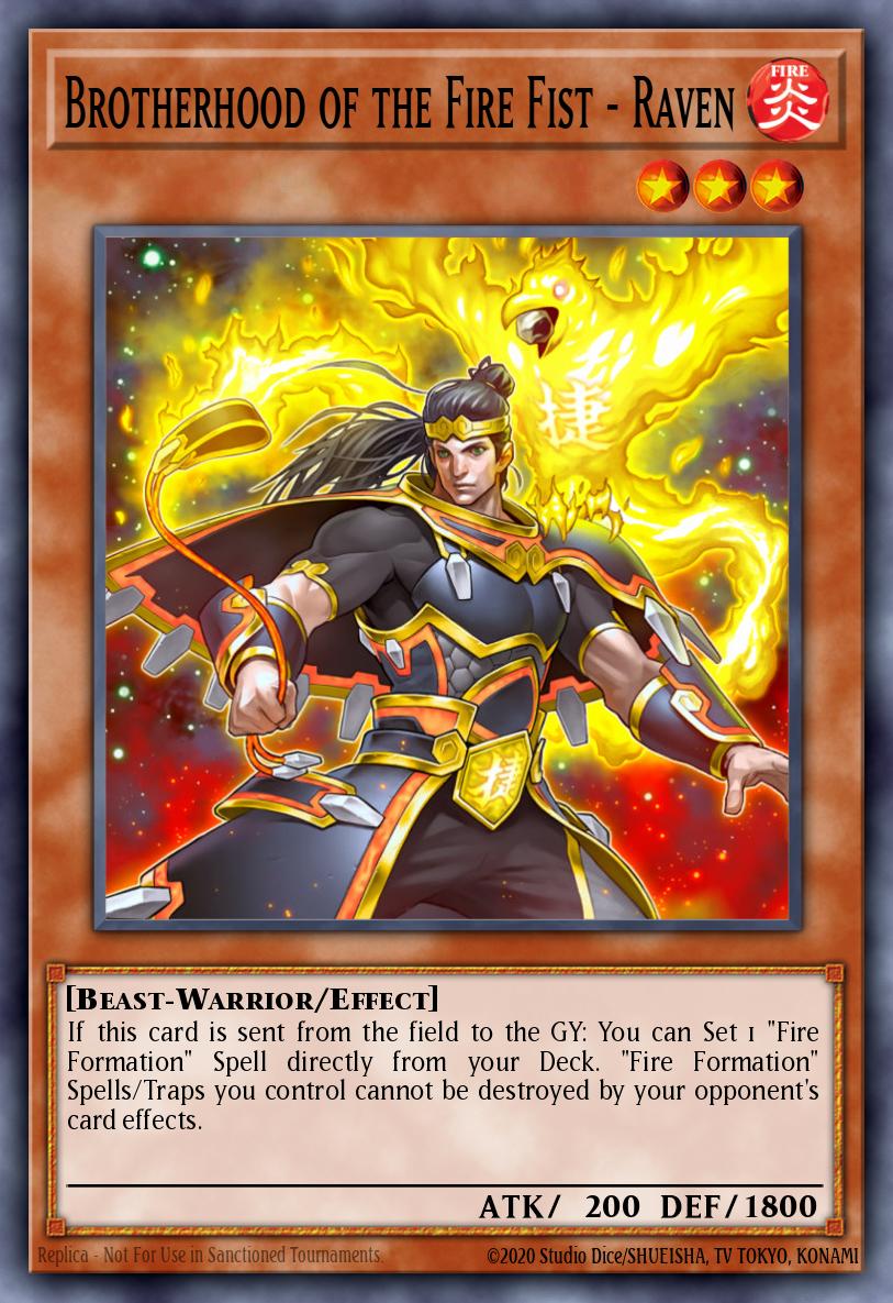 Card Image: Brotherhood of the Fire Fist - Raven