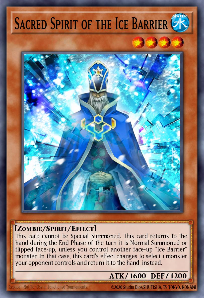 Card Image: Sacred Spirit of the Ice Barrier