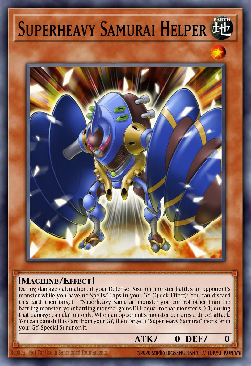 Card Image: Superheavy Samurai Helper