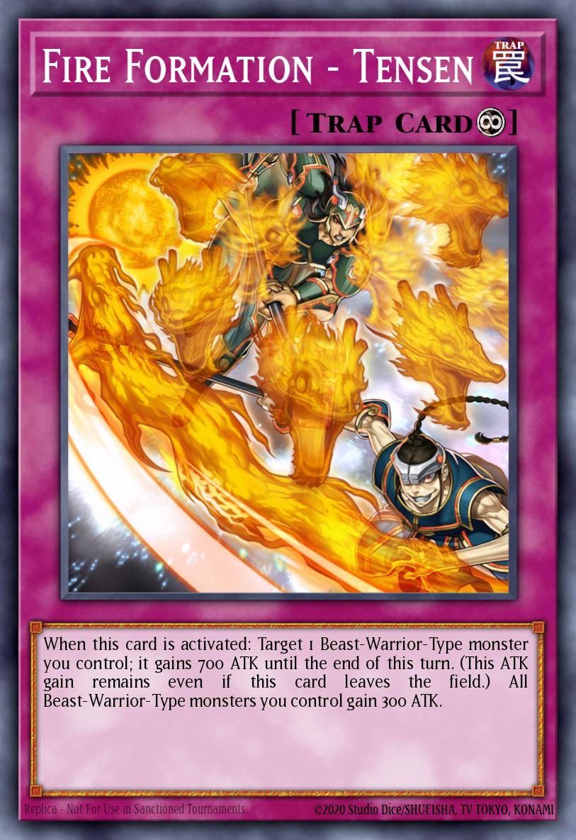 Card Image: Fire Formation - Tensen