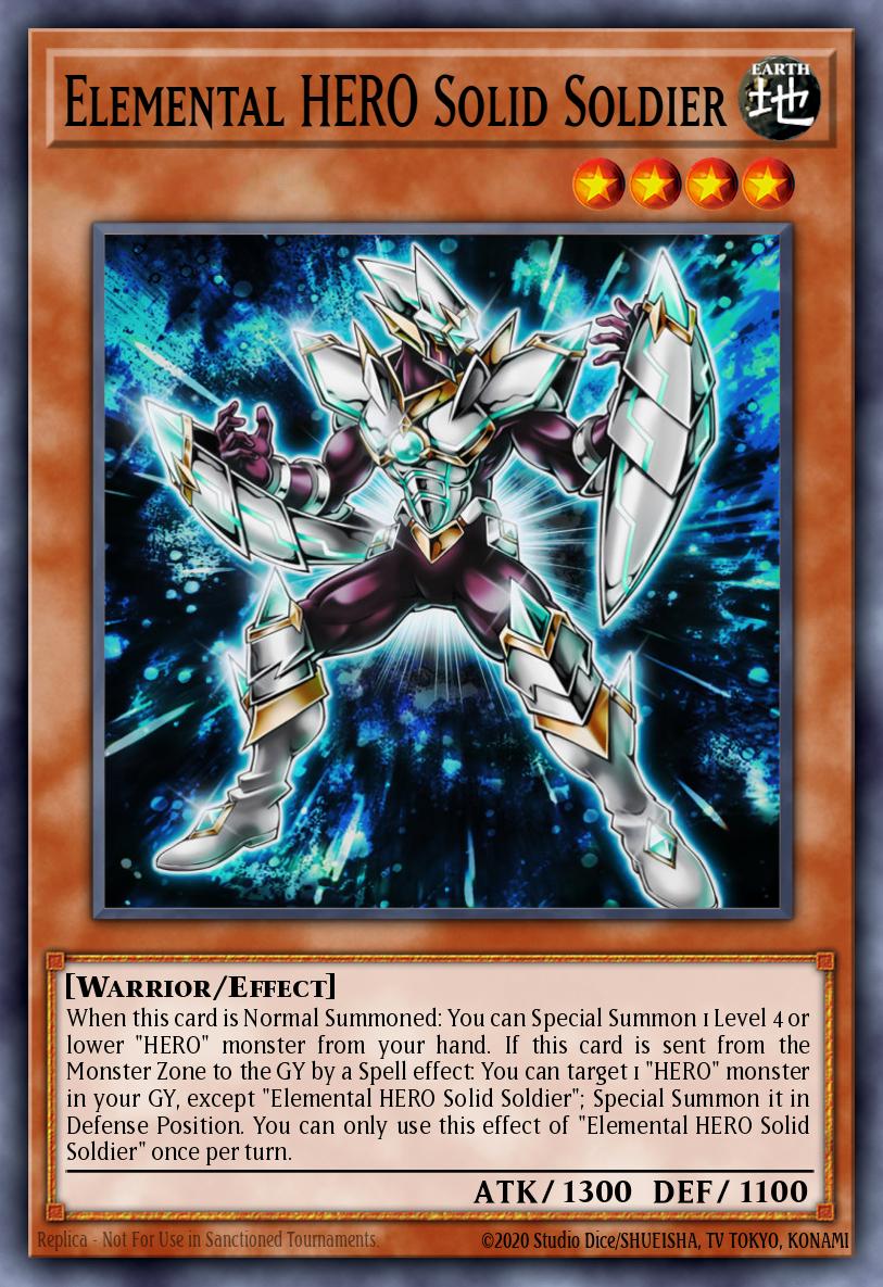 Card Image: Elemental HERO Solid Soldier
