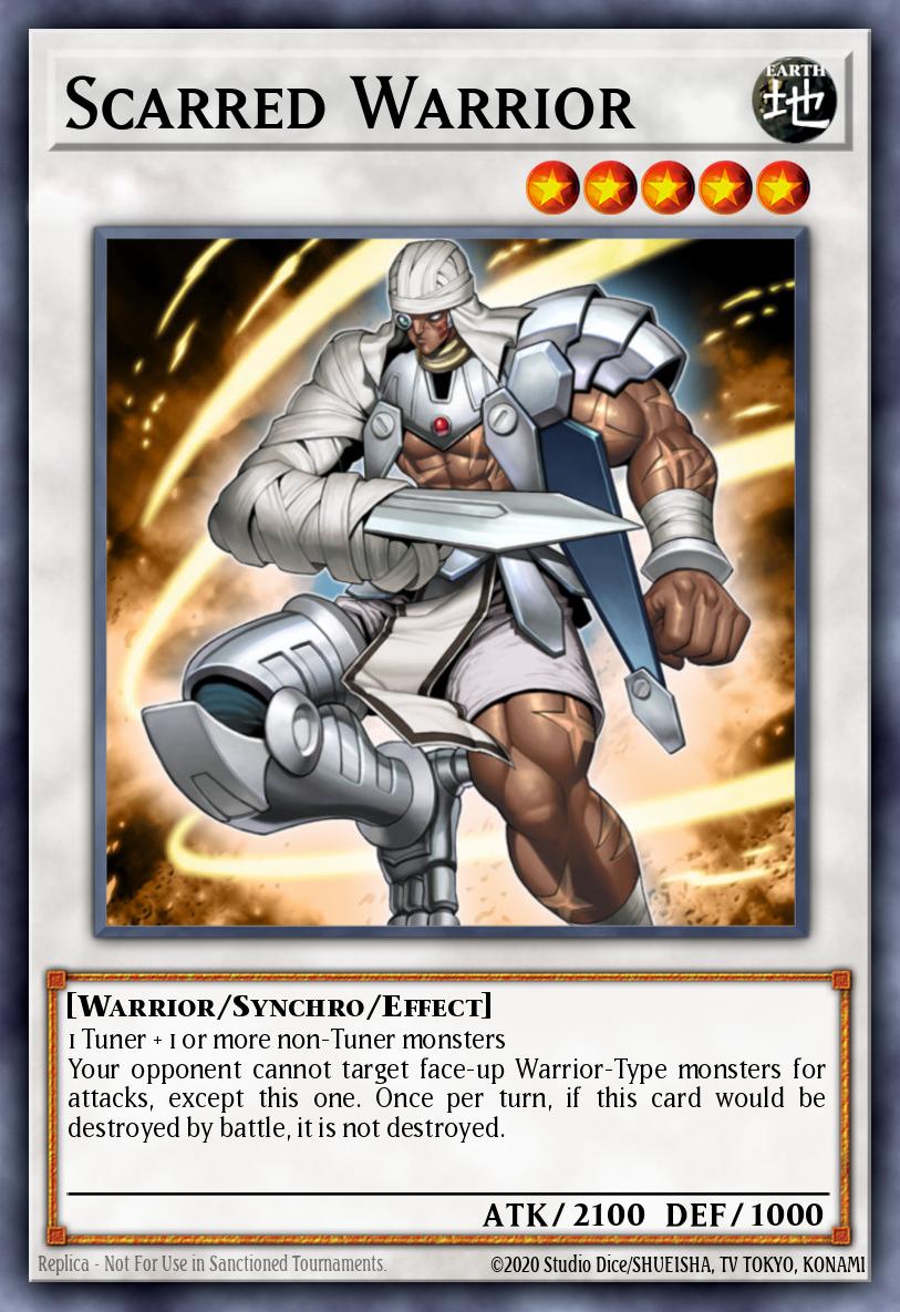 Card Image: Scarred Warrior