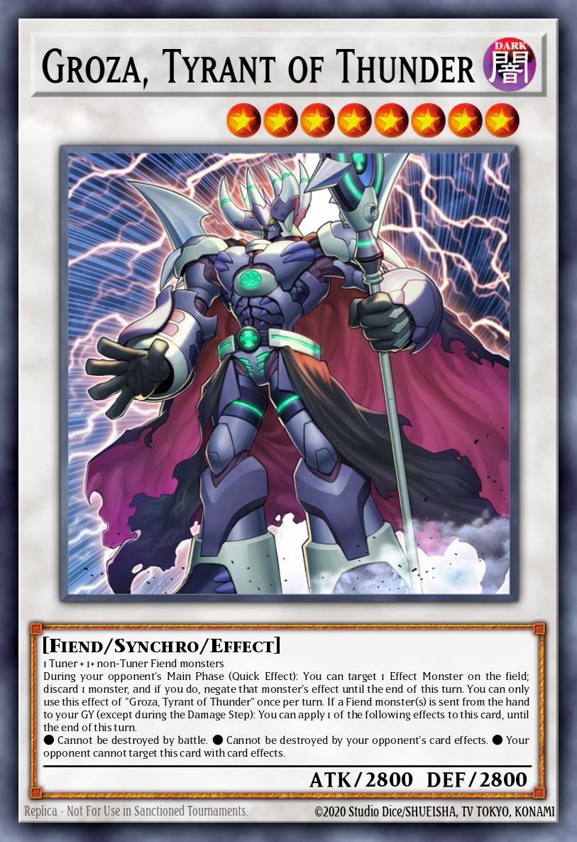Card Image: Groza, Tyrant of Thunder