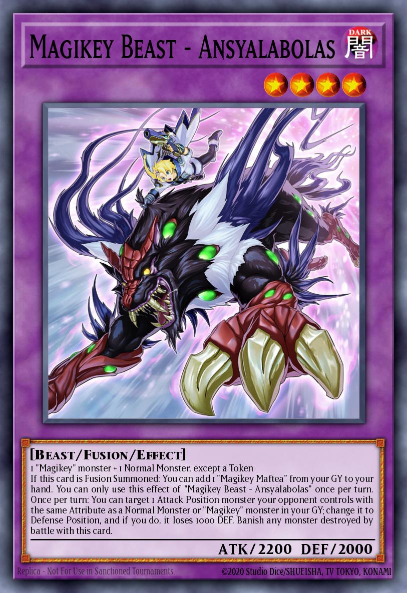 Card Image: Magikey Beast - Ansyalabolas