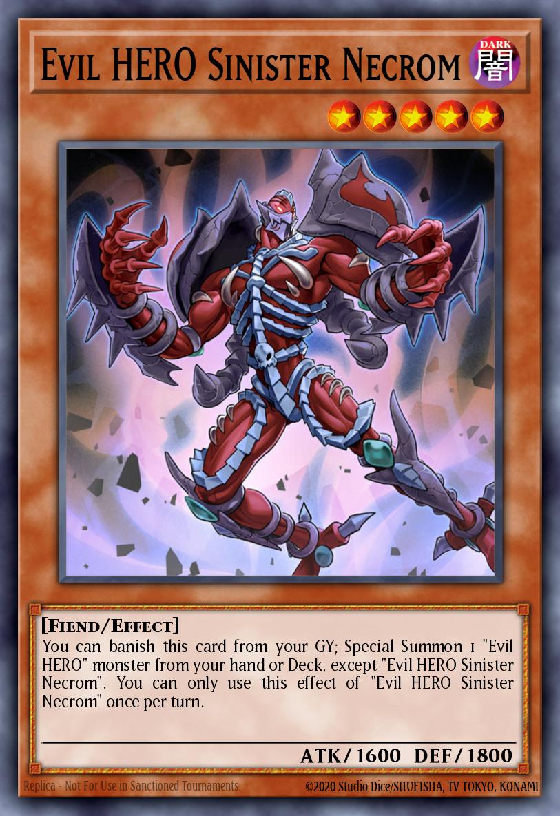 Card Image: Evil HERO Sinister Necrom