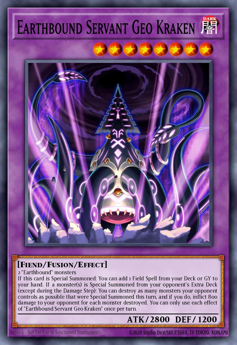 Card Image: Earthbound Servant Geo Kraken