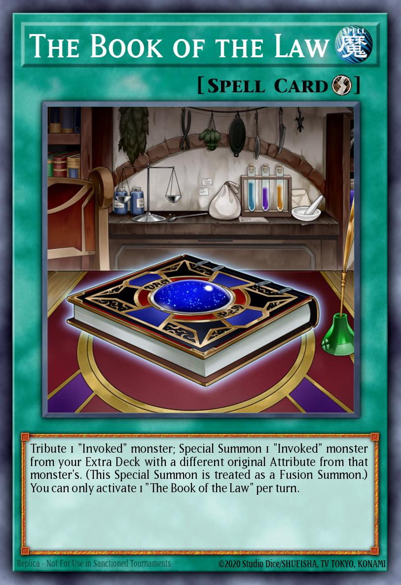 Card Image: The Book of the Law