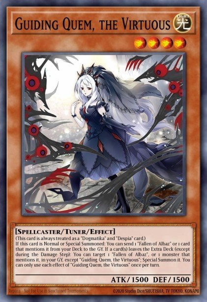 Card Image: Guiding Quem, the Virtuous