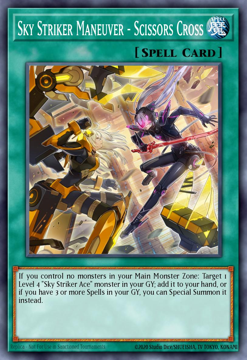 Card Image: Sky Striker Maneuver - Scissors Cross