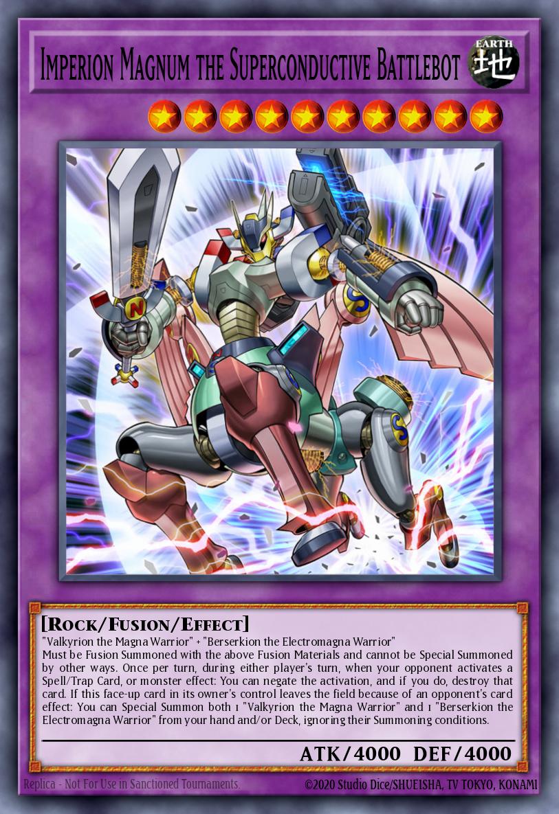 Card Image: Imperion Magnum the Superconductive Battlebot