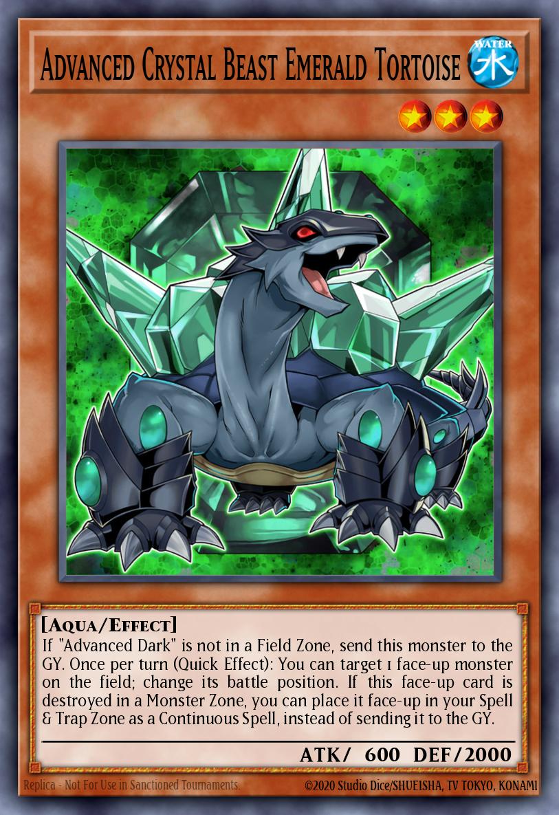Card Image: Advanced Crystal Beast Emerald Tortoise