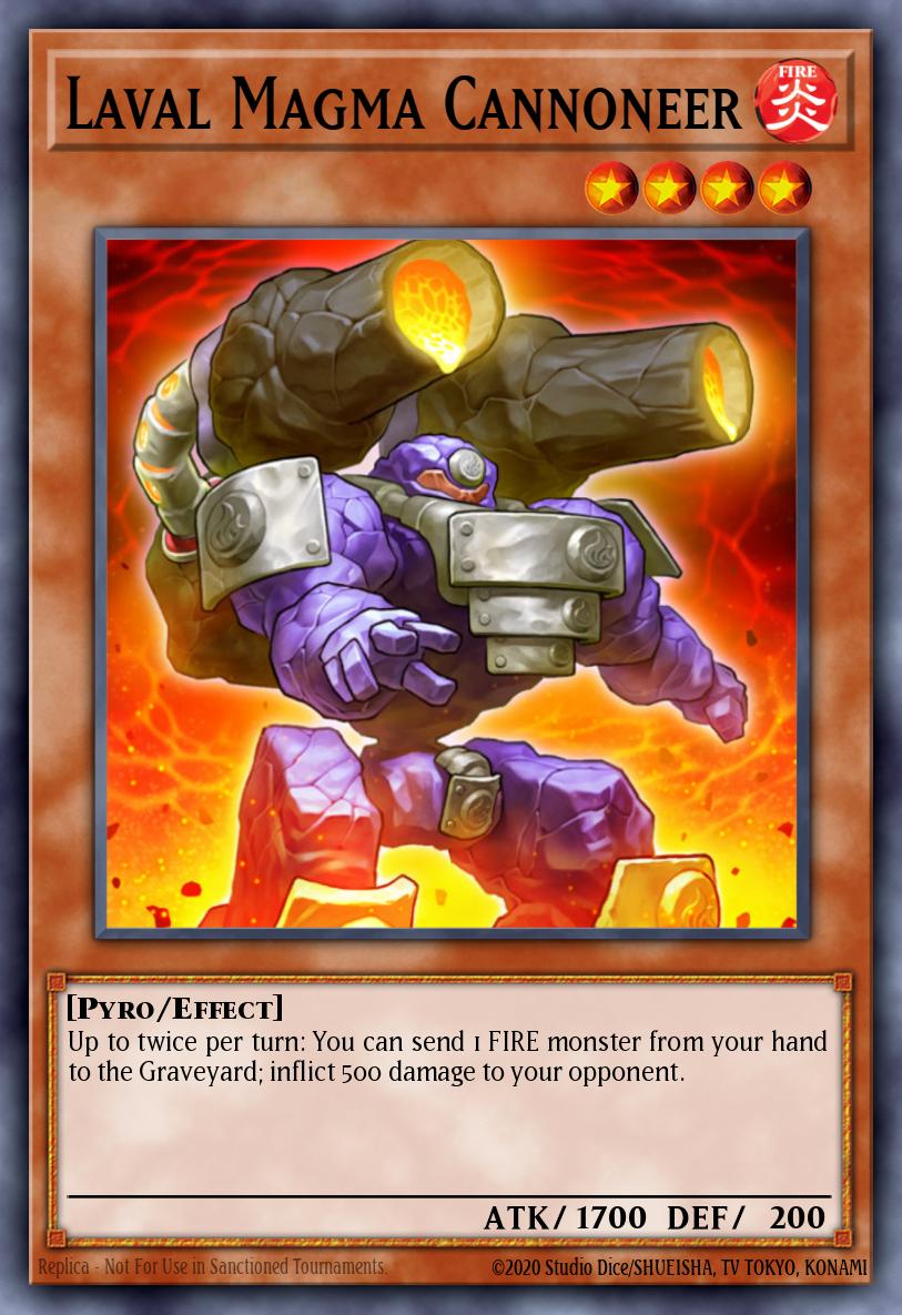 Card Image: Laval Magma Cannoneer