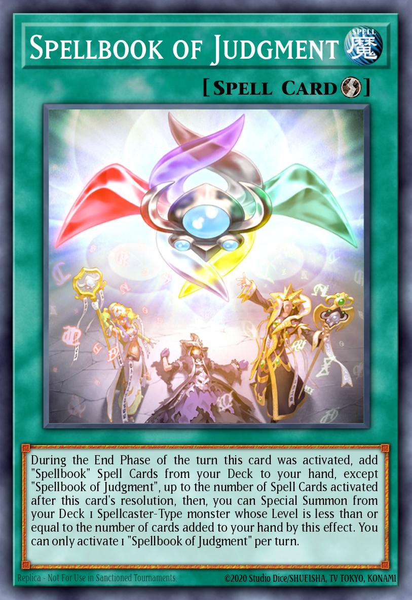 Card Image: Spellbook of Judgment