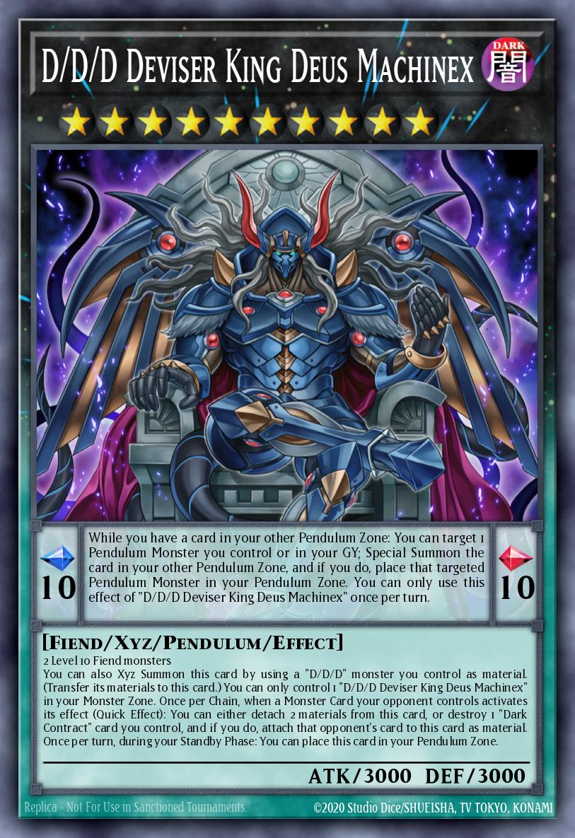Card Image: D/D/D Deviser King Deus Machinex