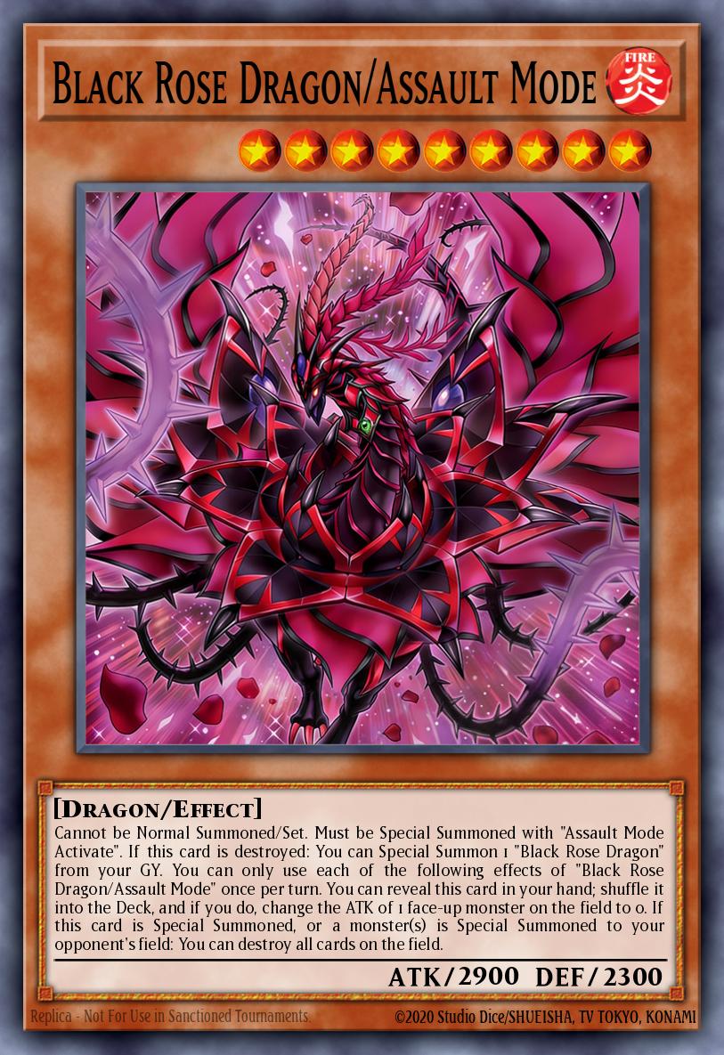 Card Image: Black Rose Dragon/Assault Mode