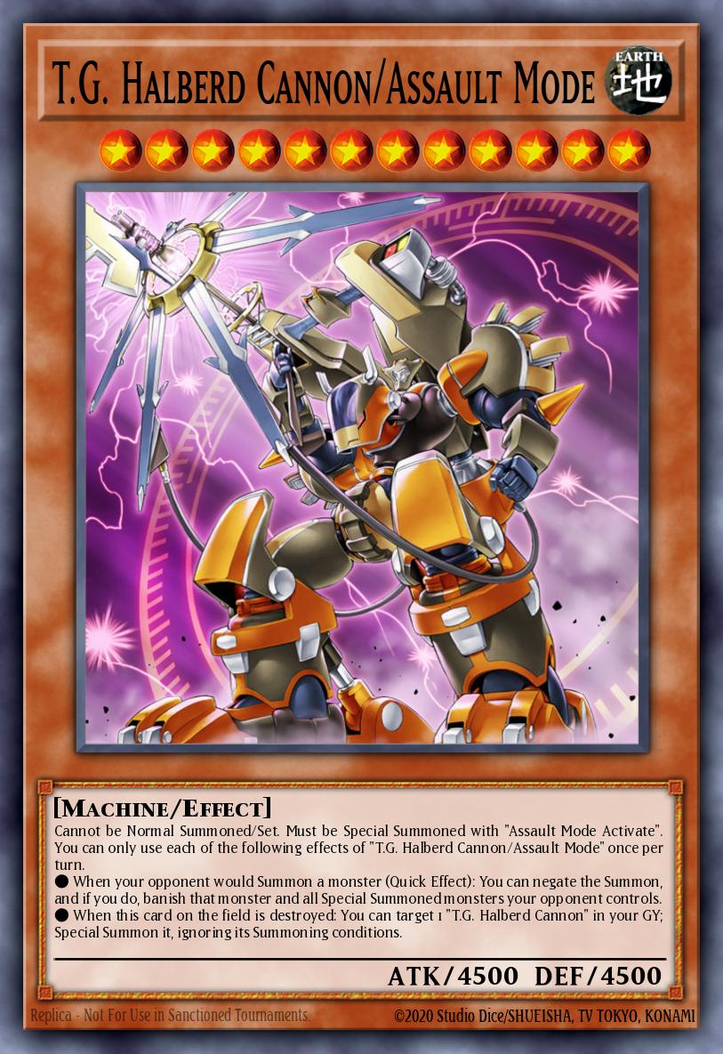 Card Image: T.G. Halberd Cannon/Assault Mode