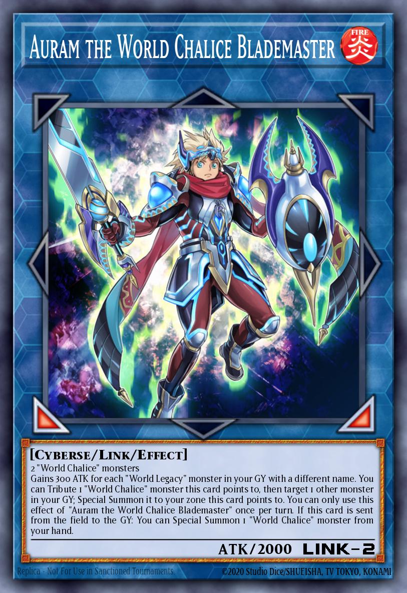 Card Image: Auram the World Chalice Blademaster