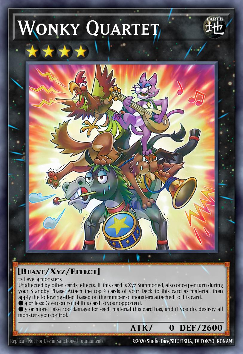 Card Image: Wonky Quartet