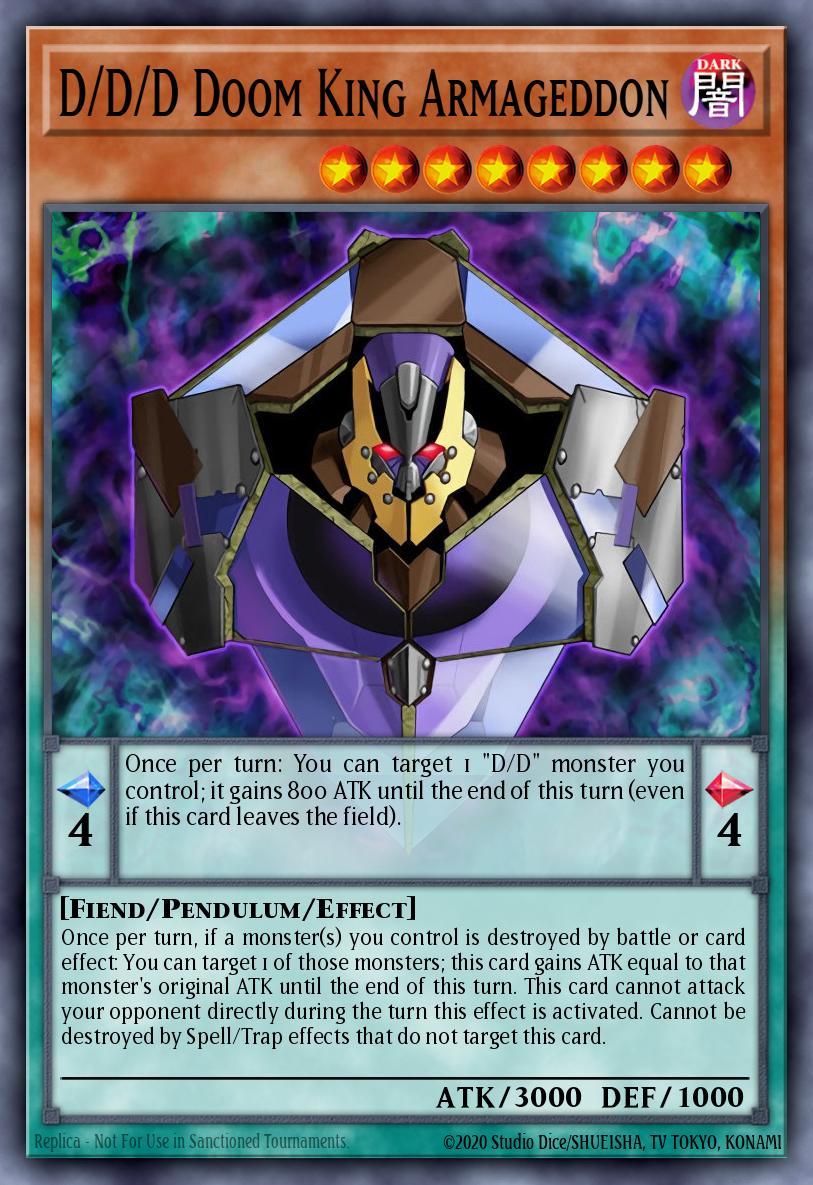 Card Image: D/D/D Doom King Armageddon