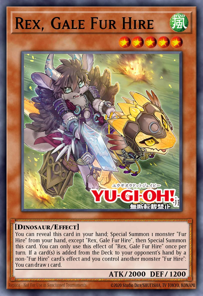 Card Image: Rex, Gale Fur Hire