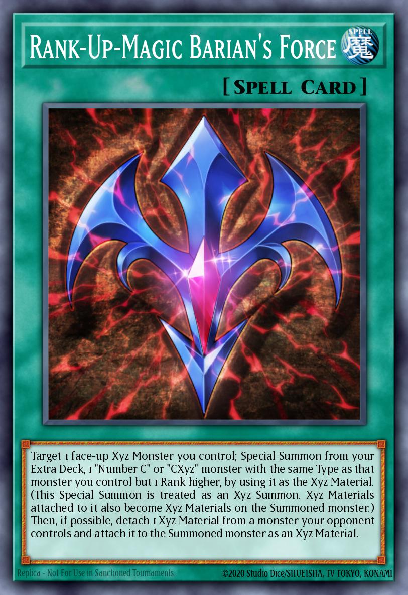 Card Image: Rank-Up-Magic Barian's Force
