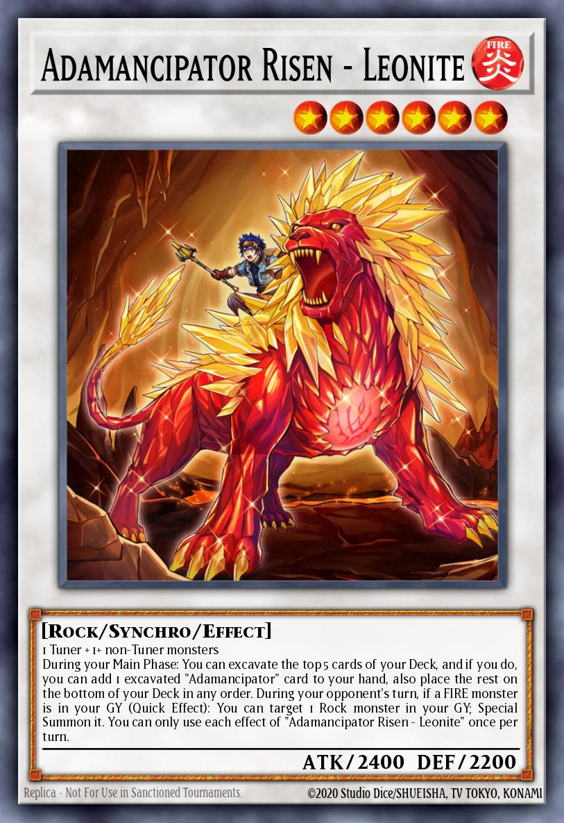 Card Image: Adamancipator Risen - Leonite