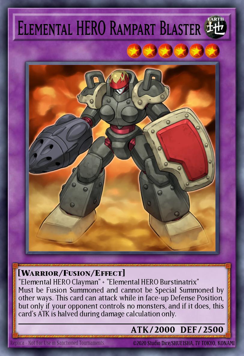 Card Image: Elemental HERO Rampart Blaster