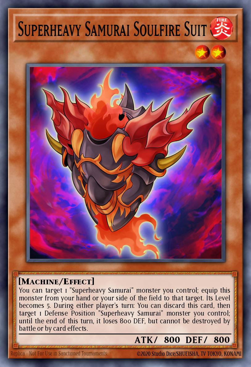 Card Image: Superheavy Samurai Soulfire Suit