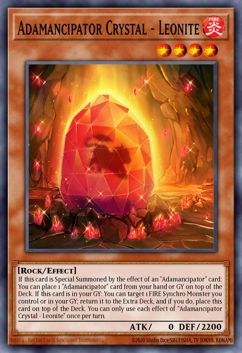 Card Image: Adamancipator Crystal - Leonite