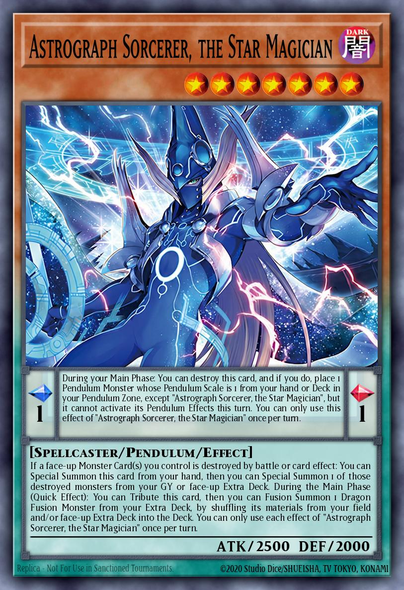 Card Image: Astrograph Sorcerer, the Star Magician