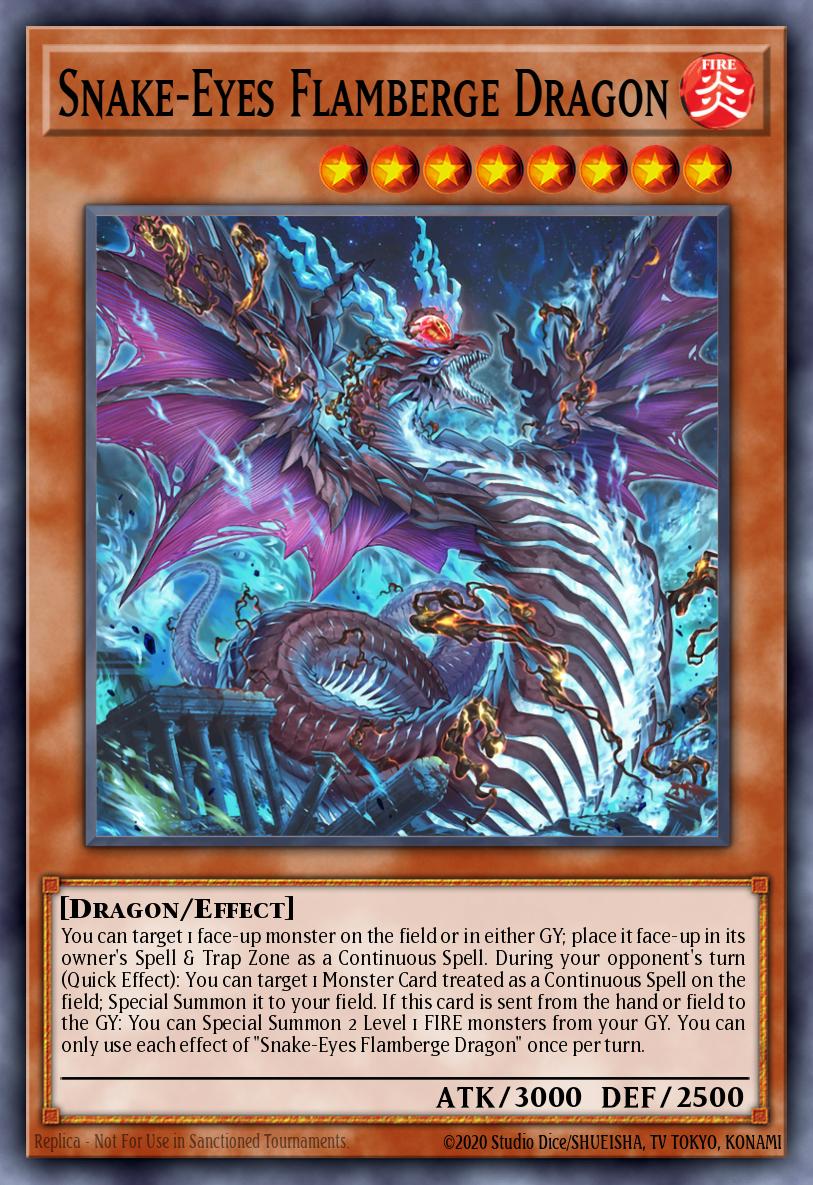 Card Image: Snake-Eyes Flamberge Dragon
