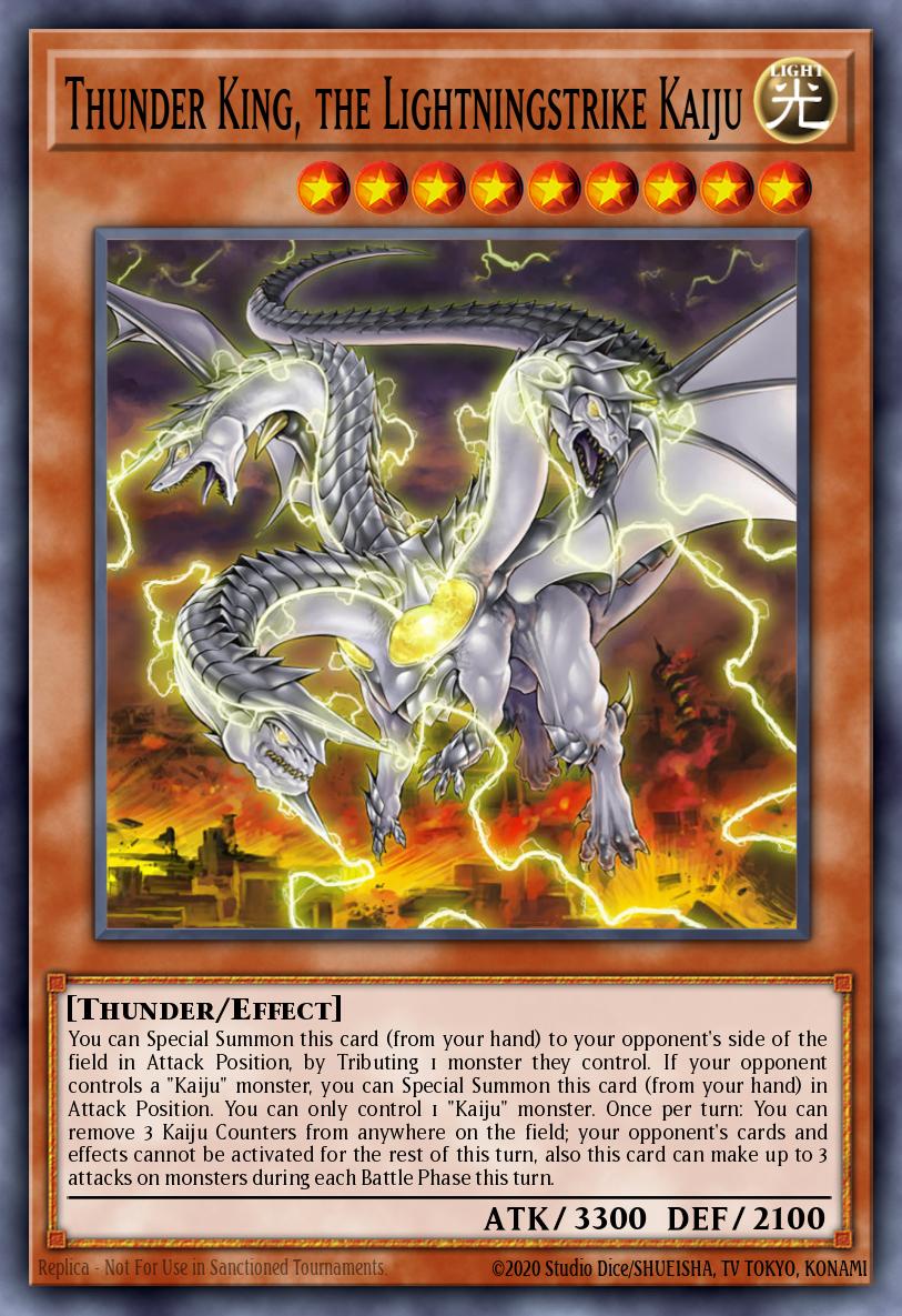 Card Image: Thunder King, the Lightningstrike Kaiju