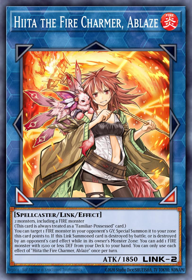 Card Image: Hiita the Fire Charmer, Ablaze