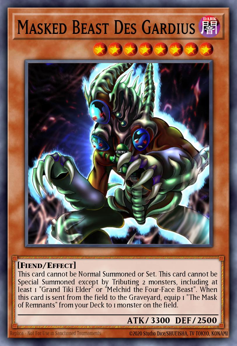 Card Image: Masked Beast Des Gardius