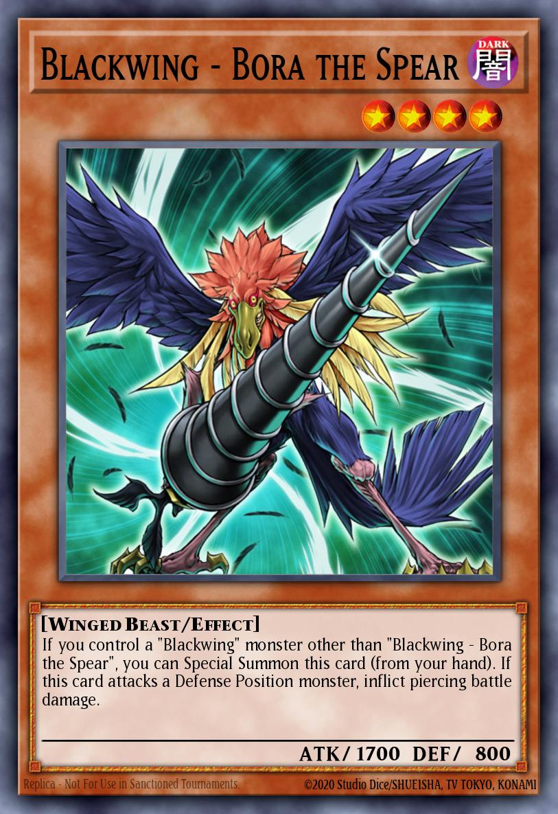 Card Image: Blackwing - Bora the Spear