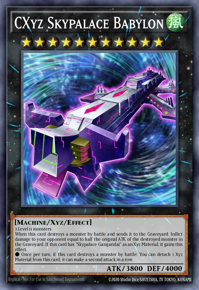 Card Image: CXyz Skypalace Babylon