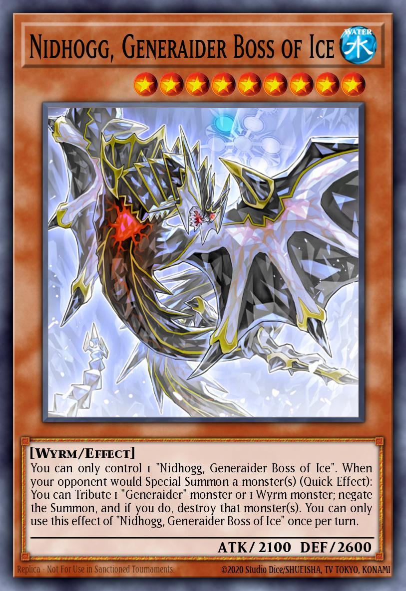 Card Image: Nidhogg, Generaider Boss of Ice