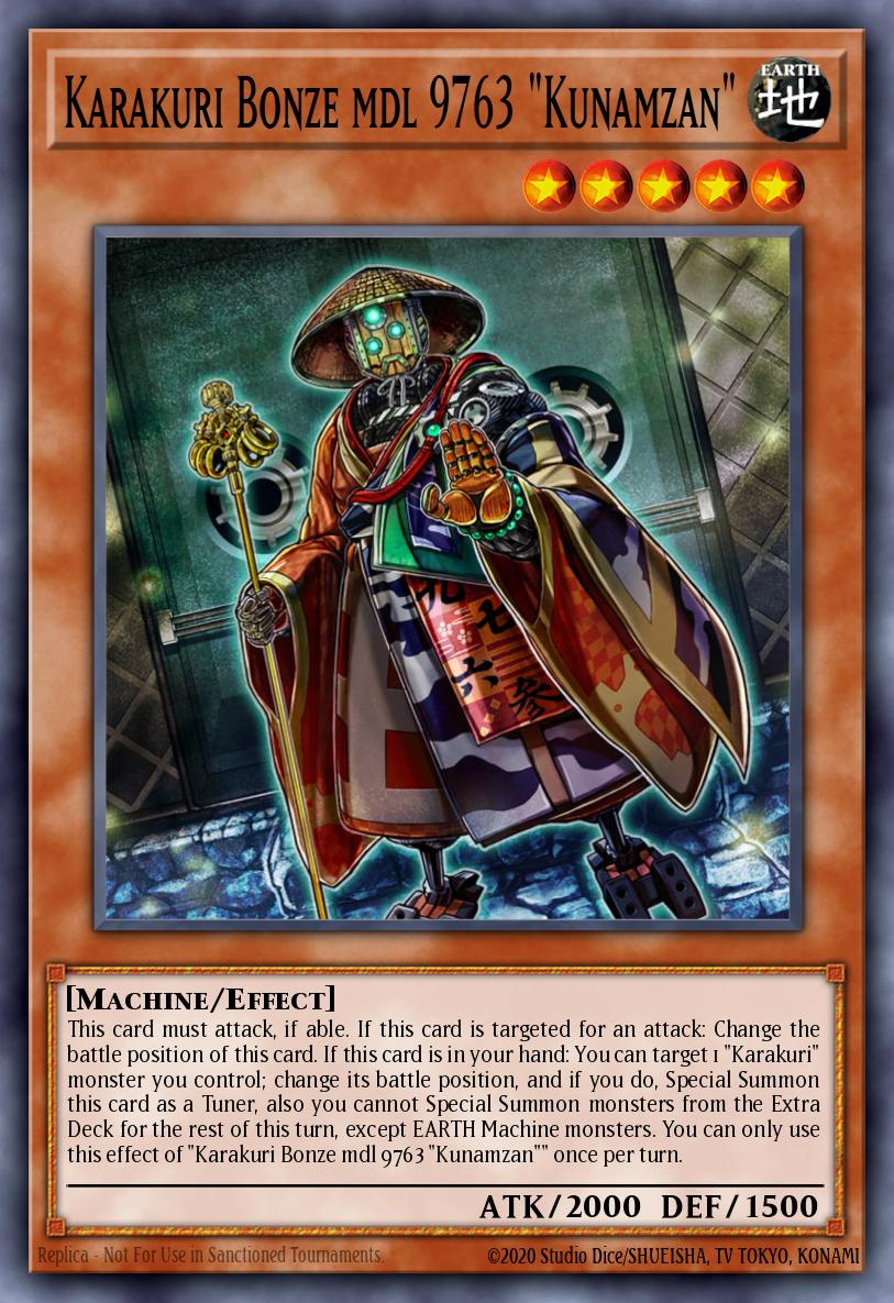 Card Image: Karakuri Bonze mdl 9763 