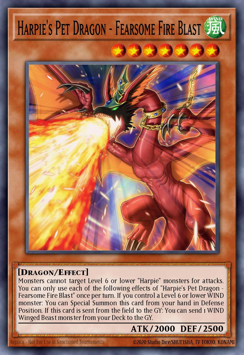 Card Image: Harpie's Pet Dragon - Fearsome Fire Blast